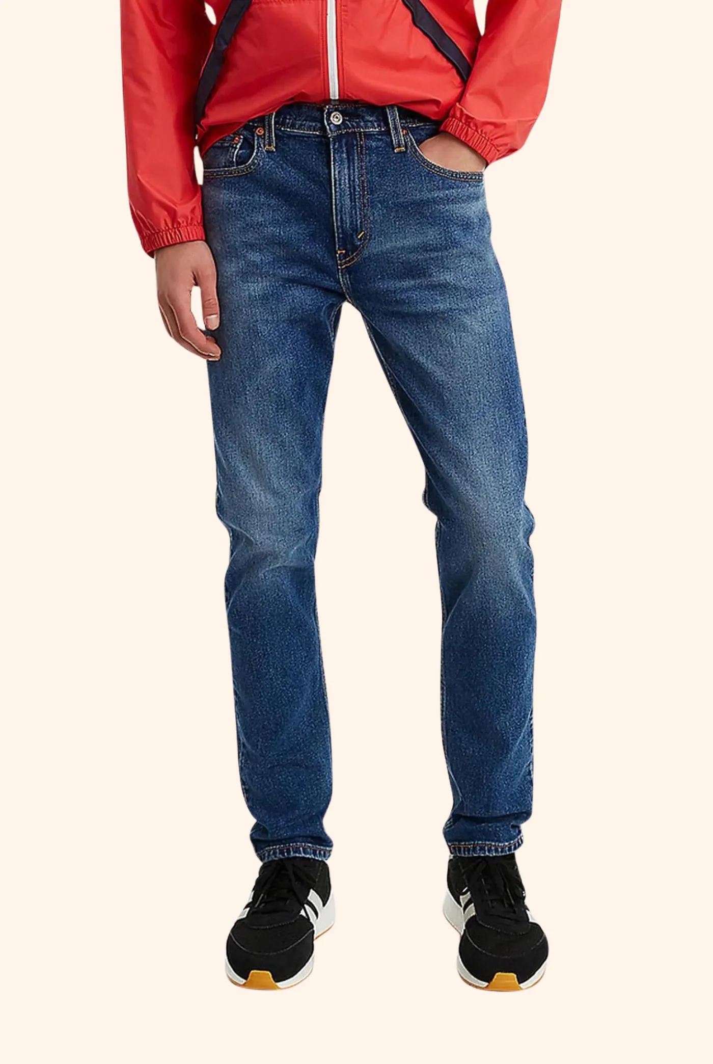 512 Slim Taper Jeans Mid Overt