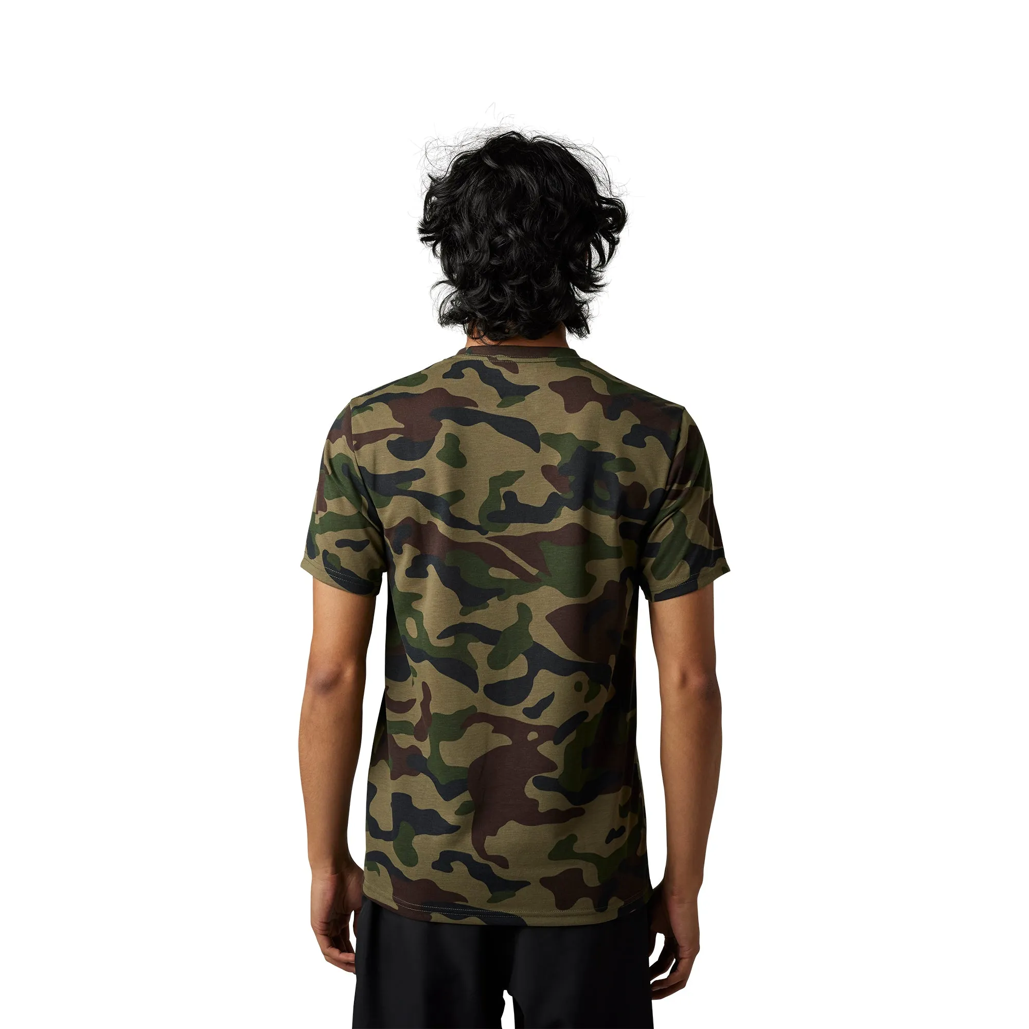 Fox Racing Vzns SS Tech Tee Camo T-Shirt Green Camo