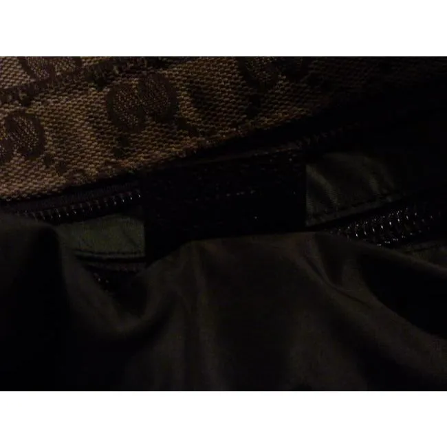 Gucci Supreme Bag W Guccissima Print Canvas Tote Red Green Handle Brown Leather And Gg Leather