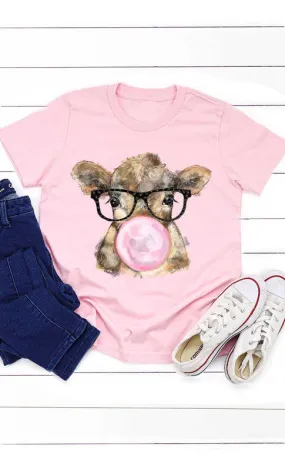 Kids Nerd Cow Tee