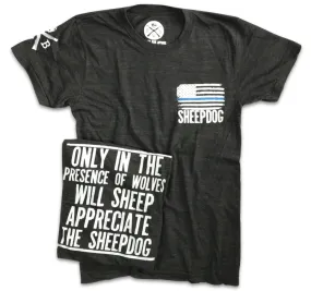 Men's Sheepdog Lives Matter T-Shirt (Heather Black)