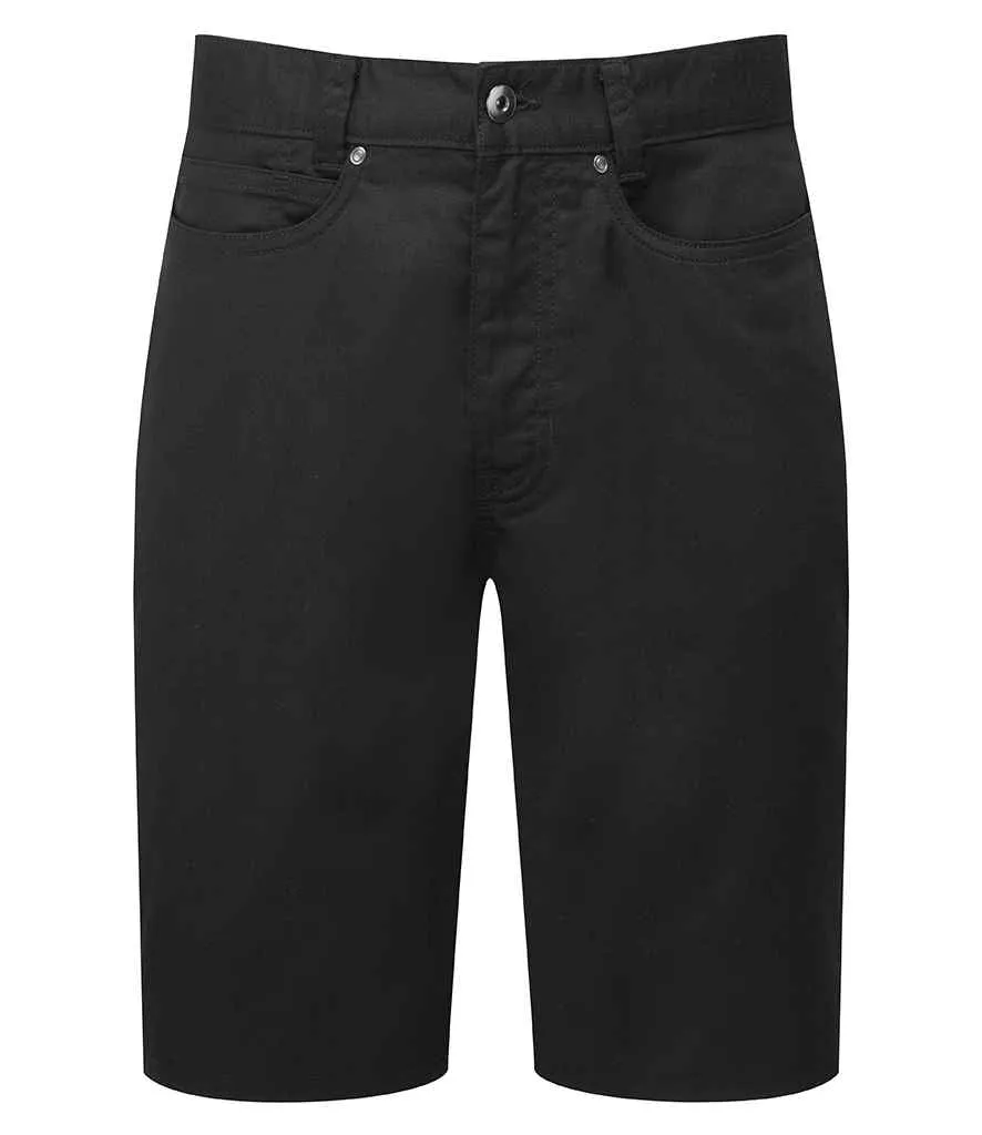 Premier Performance Chino Shorts | Black