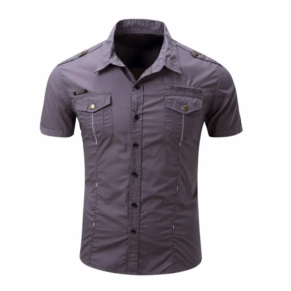Short Sleeve Shirts Military Cargo