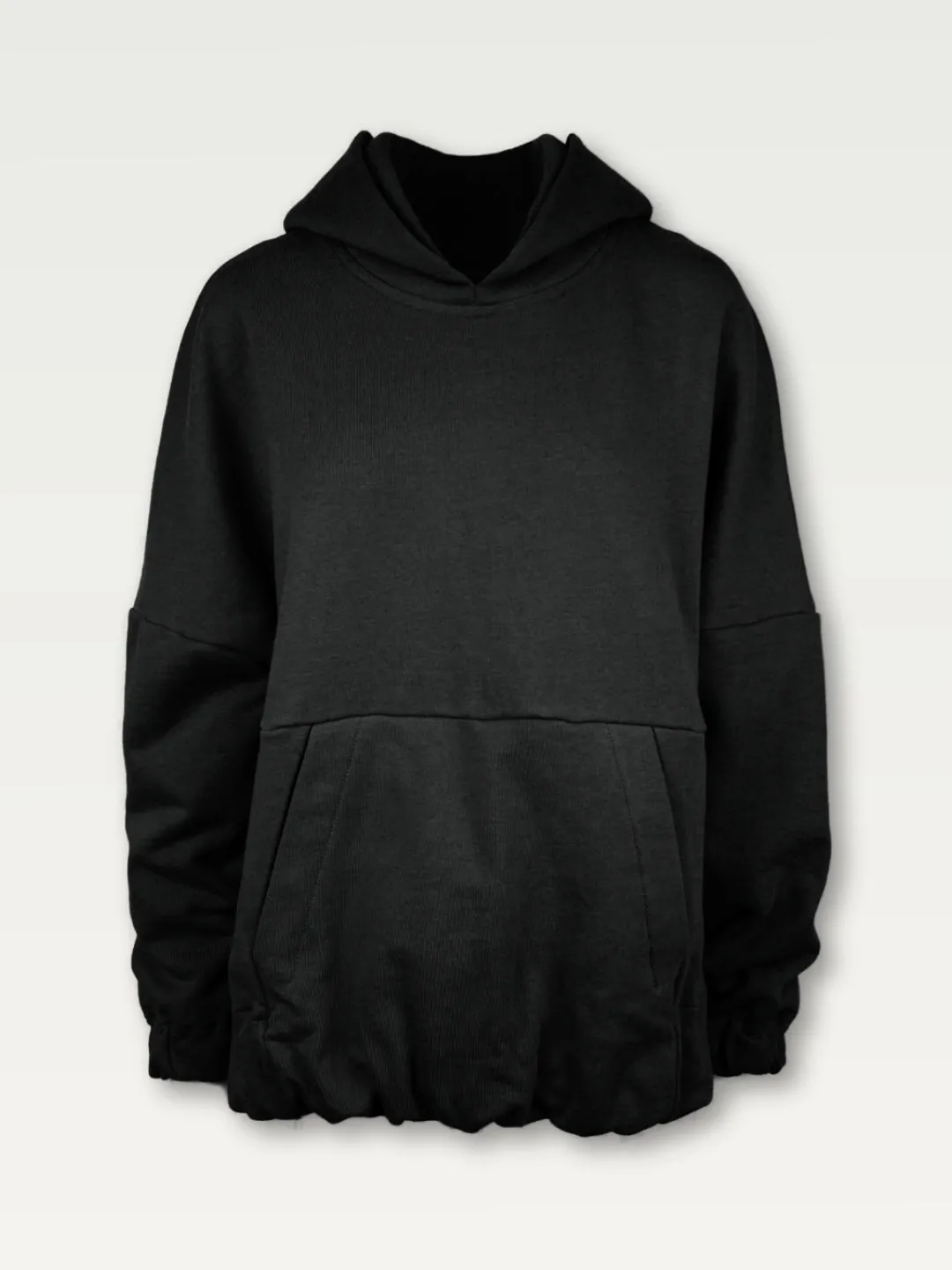 Terry A.D.C (All-day-cozy) Hoodie in Black