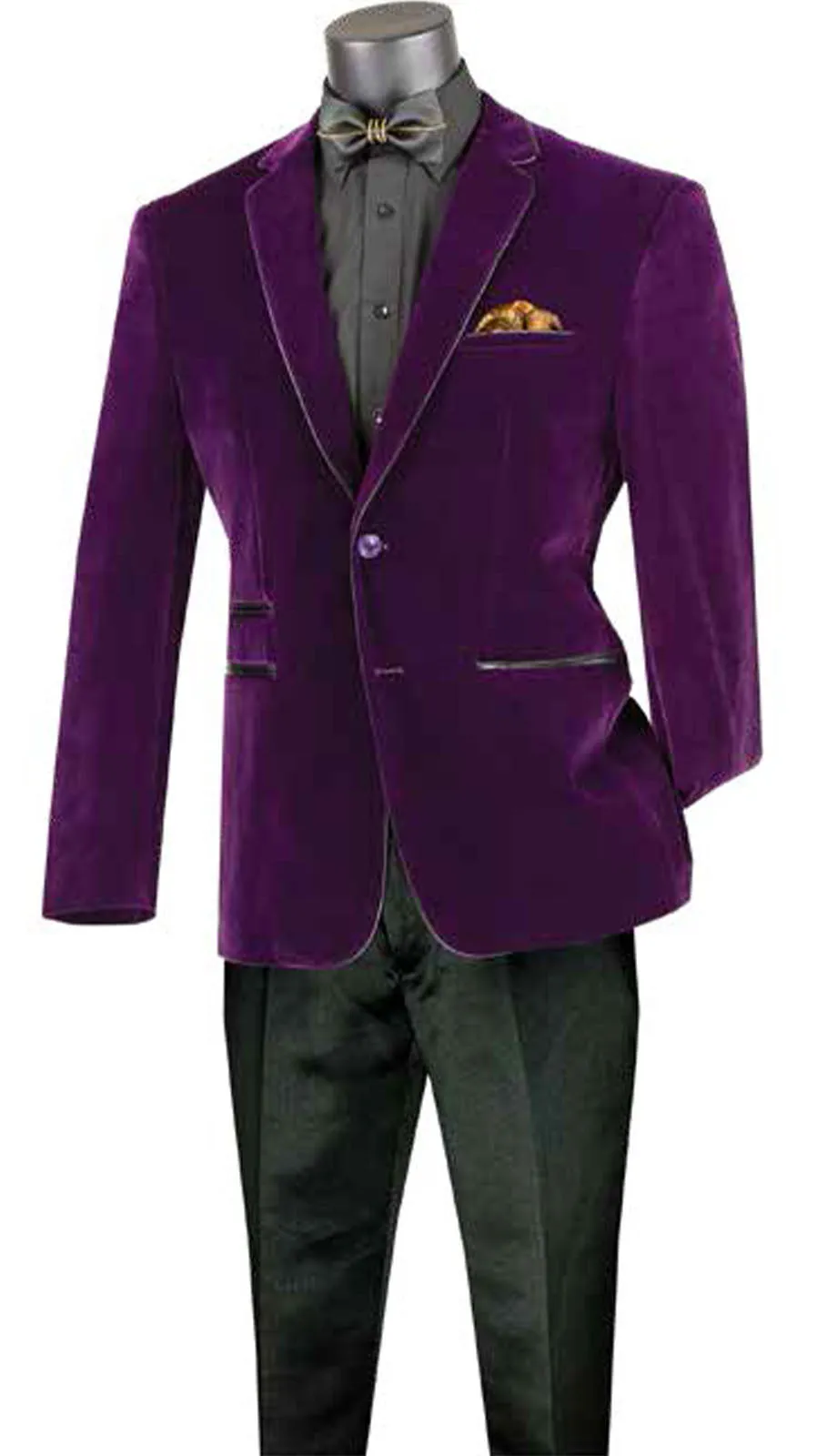 Vinci BS-02-PUR  Mens Sport Coat